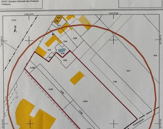 Terrain 10766 m² Saint-Maur 
