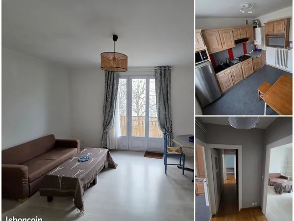 Bel appartement T3 lumineux avec balcons - Sainte-Radegonde, proche IUT et quais de Loire 