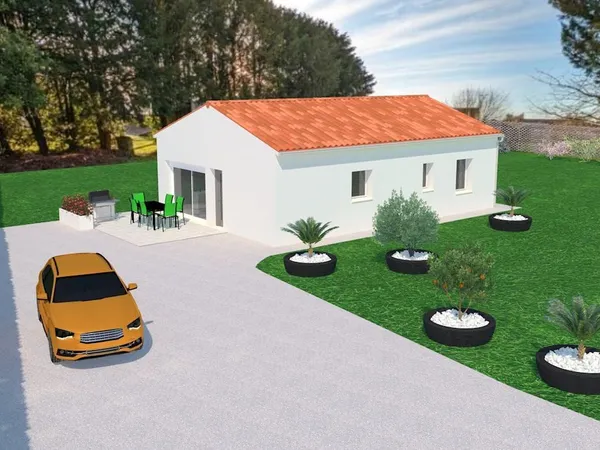 Maison à construire 80 m² à La Boixe (Vars) 