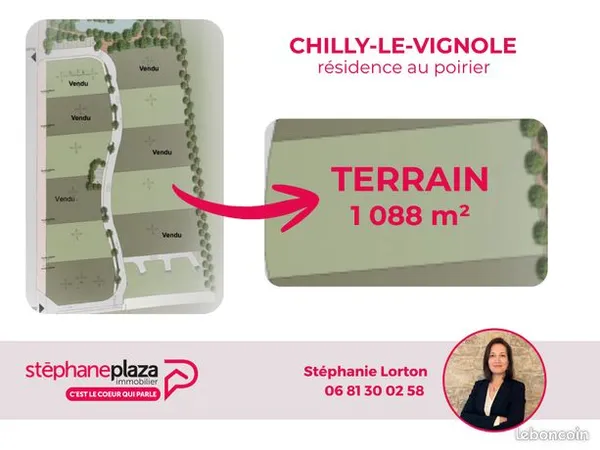 Terrain 1089 m² 