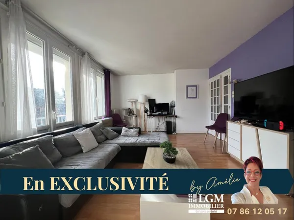 BEL APPARTEMENT de 72 m² - 3 Chambres - Essômes Sur Marne 