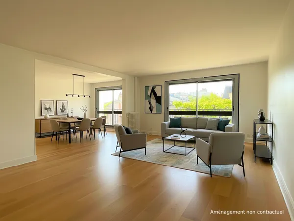 APPARTEMENT FAMILIAL 3 chambres Double séjour VERSAILLES RIVE DROITE PARKING ASCENSEUR 