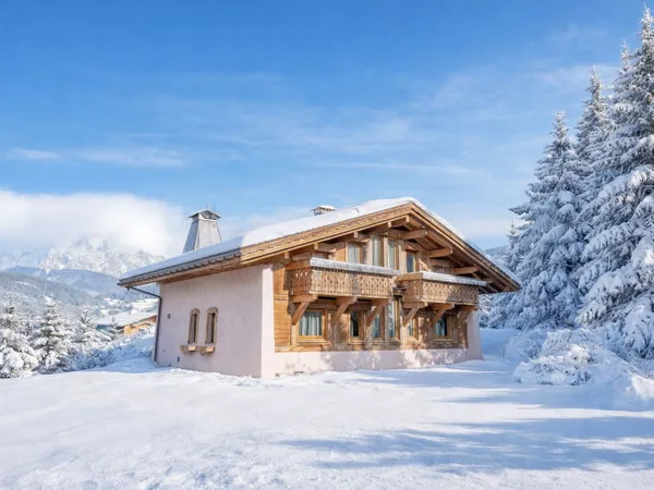 Combloux, Chalet familial face au Mont-Blanc 