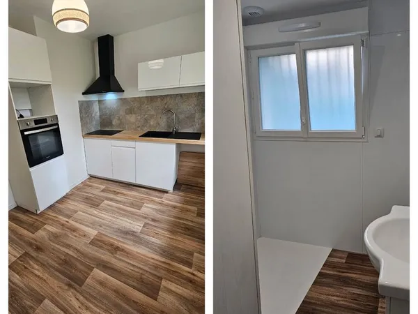 Maison individuelle avec terrain clos 