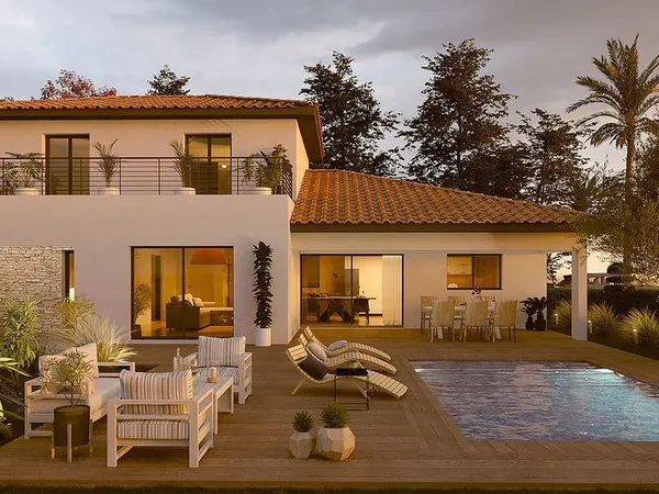 Villa et Terrain 