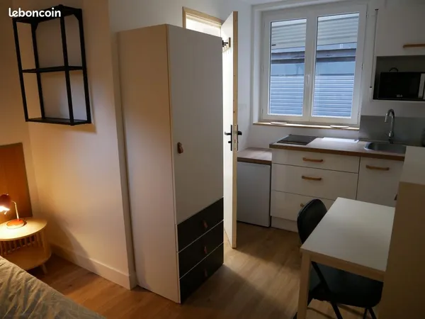 Studio Etudiant meublé 11m2 Gare de Rouen 