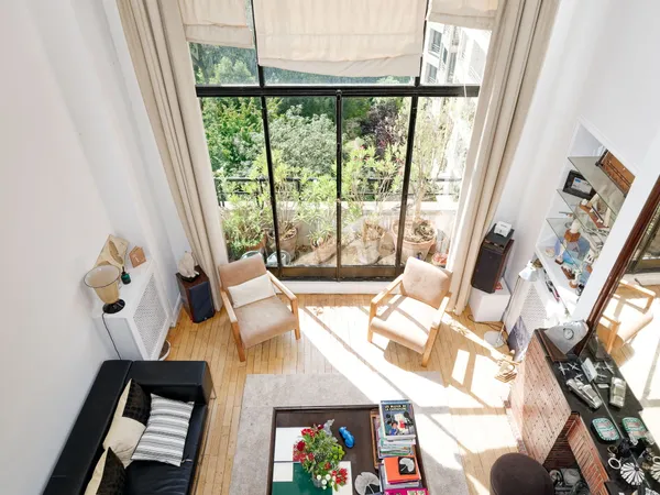 Vends appartement duplex106m² Paris 16ème - vue Tour Eiffel et Seine - extrêmement lumineux 