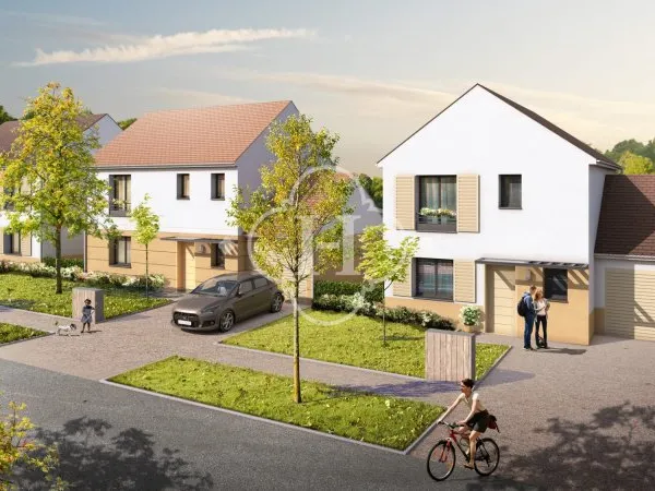 Breval - Maison 4 pièces de 87 M² avec jardin