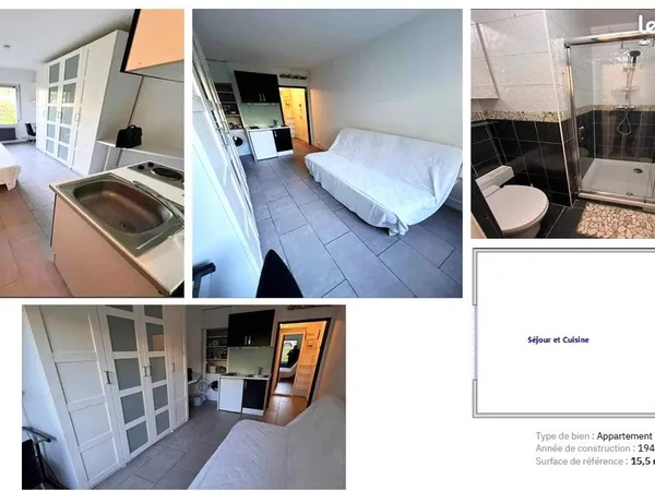 Studio meublé - Centre-ville de Sartrouville (5 min à pied du RER A) 