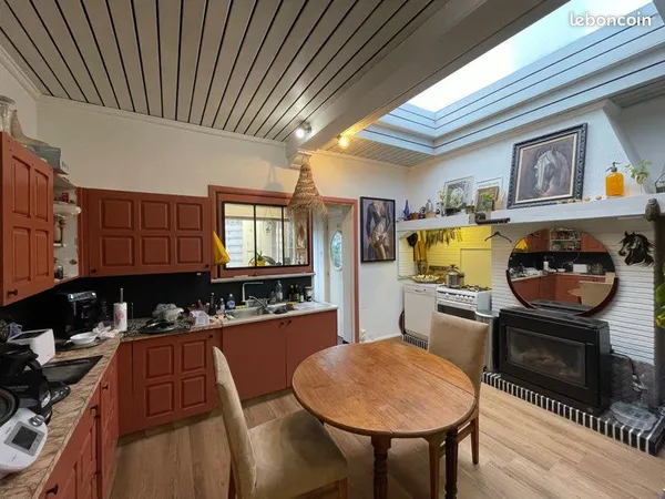 Maison 105m2 4 pièces avec grand garage 