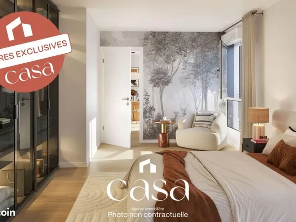 Appartement 3 pièces 59 m² 
