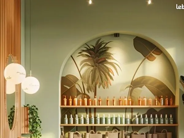Salon de coiffure totalement équipé 