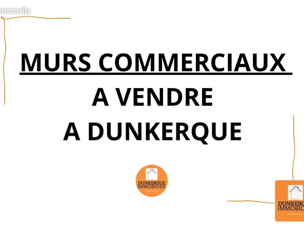 Murs commerciaux 30 m² Dunkerque 