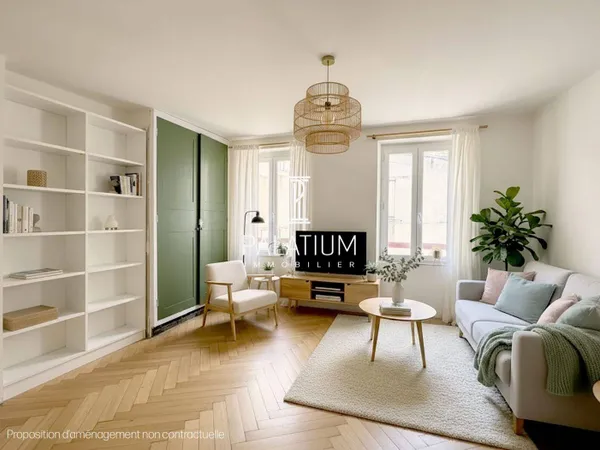 Appartement 2 pièces 35 m² 