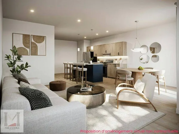 Appartement 2 pièces 50 m² 