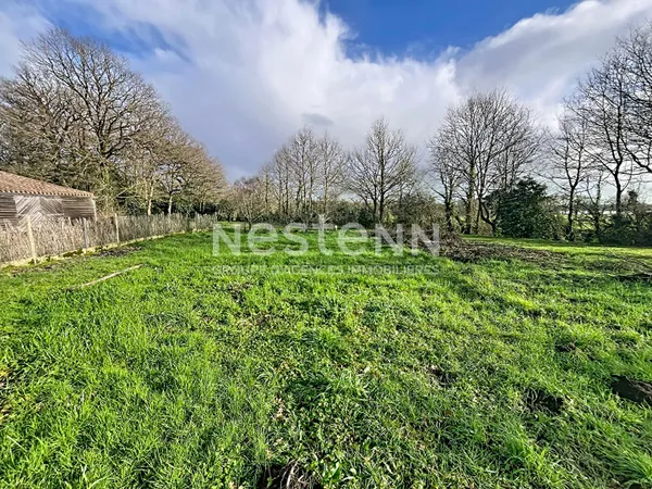Terrain Saint Leger Les Vignes proche bourg de Bouaye 351 m2 