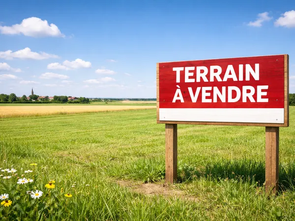 Terrain 447 m² 