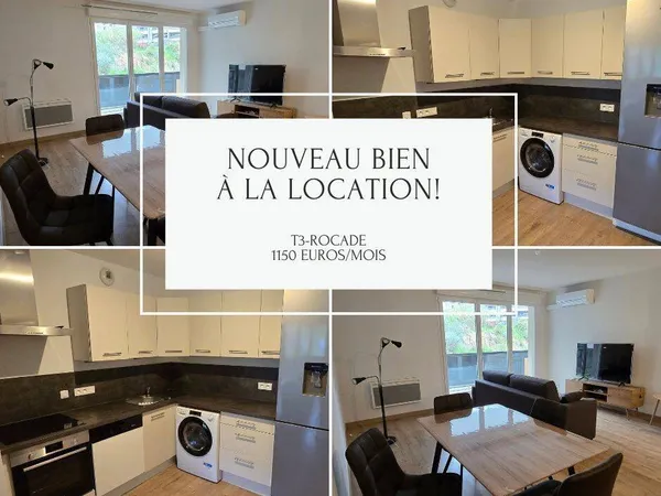 Appartement 3 pièces 63 m² 