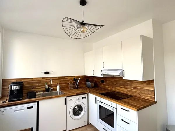 📍 Appartement T2 meublé 50m² Tram Condorcet - Refait à neuf 
