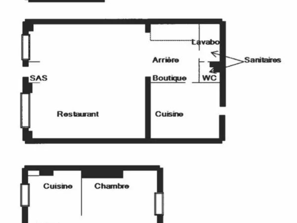 Vends local commercial 