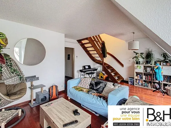 Duplex 3 pièces 72 m² 
