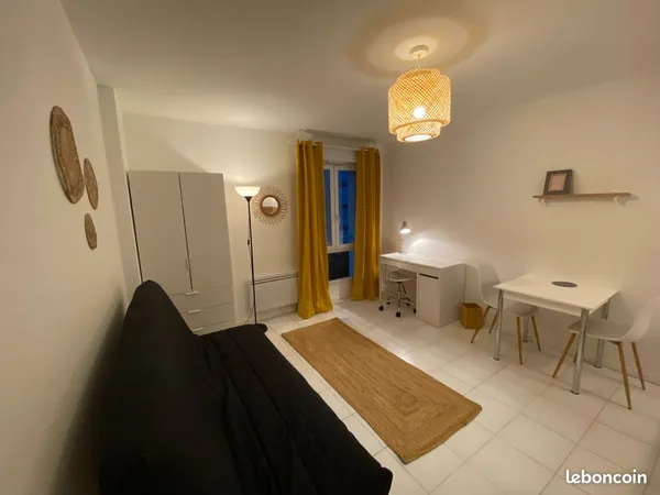 Studio cosy, meublé et bien situé à Poitiers 