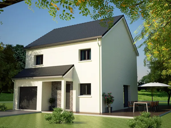 Terrain + maison 105 m² 
