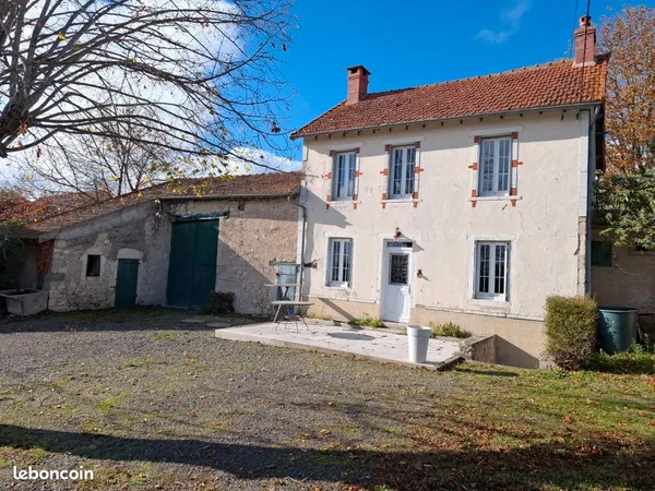 Maison de campagne 6 pièces avec terrain 