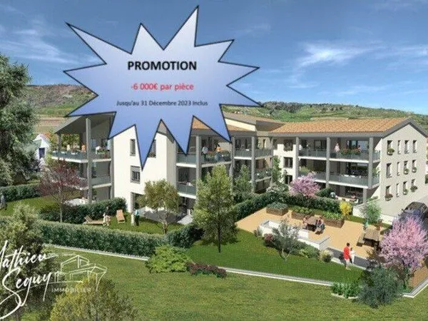 Appartement 3 pièces 65 m² 