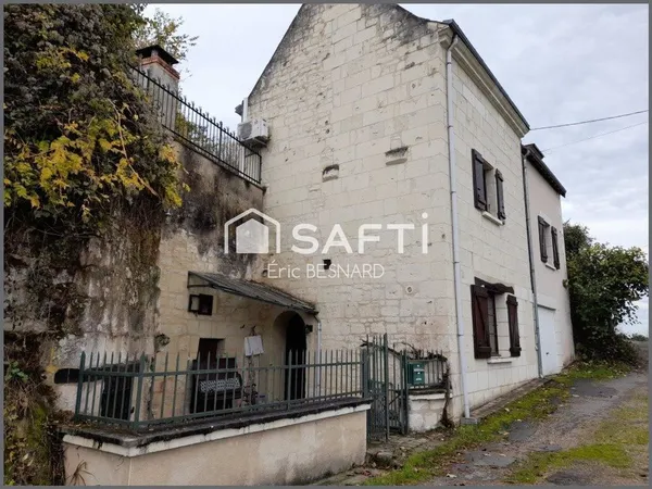 Maison de village 5 pièces 90m2 environ 37500 St Germain sur Vienne 