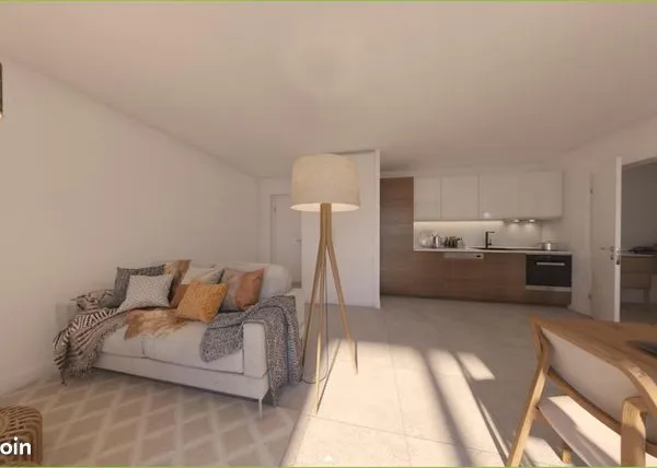 Appartement 2 pièces 50 m² 