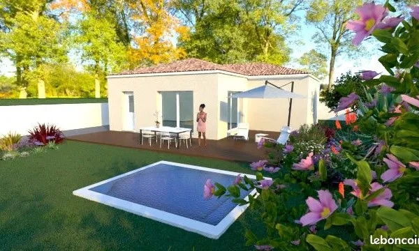 VILLA plain pied avec garage 