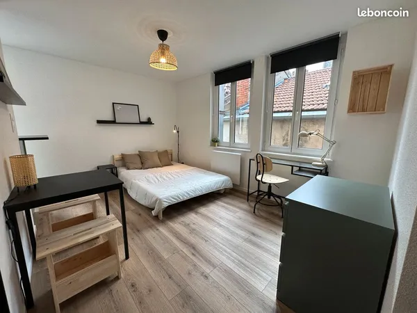 Studio meublé 22 m2 Verdun Rue Mazel 