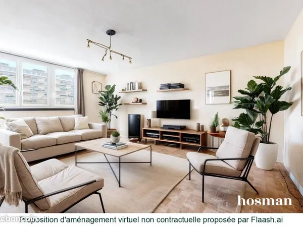 Appartement 4 pièces 78 m² 