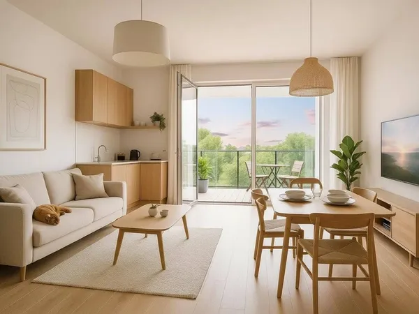 Appartement 2 pièces 45 m² 