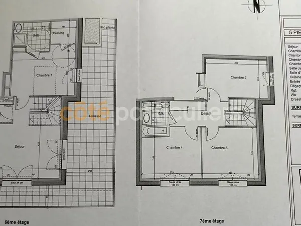 Appartement 5 pièces 97 m² 