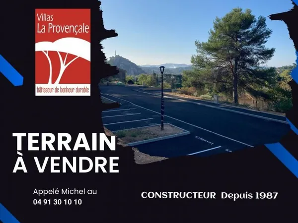 Terrain 2 087 m² Roquevaire 