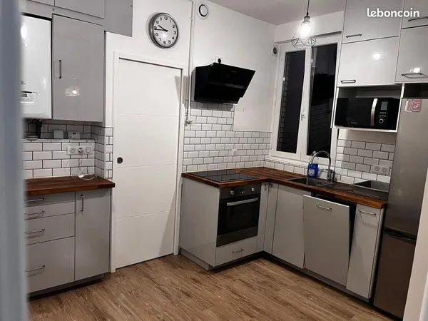 Colocation, deux chambres dans un appartement de 40m² (étudiant (e) 