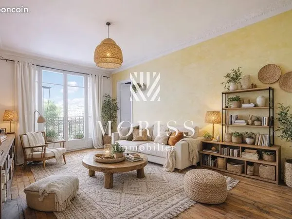 Appartement 3 pièces 64 m² 