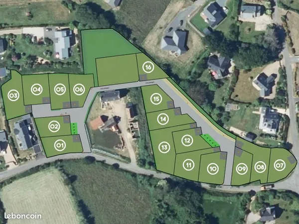 Terrain 317 m² Trégastel 