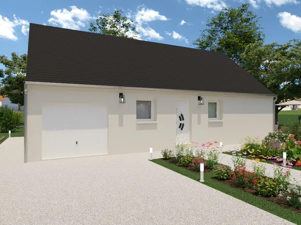 Terrain + maison 89 m² 