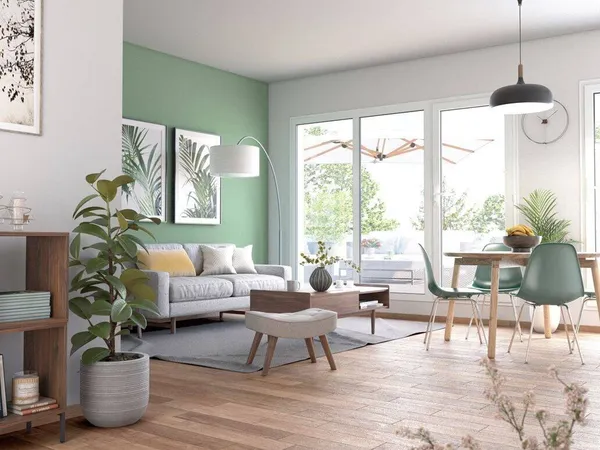 Appartement 2 pièces 46 m² 