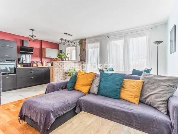 Appartement 3 pièces 64 m² 