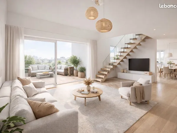 Duplex 5 pièces 98 m² 