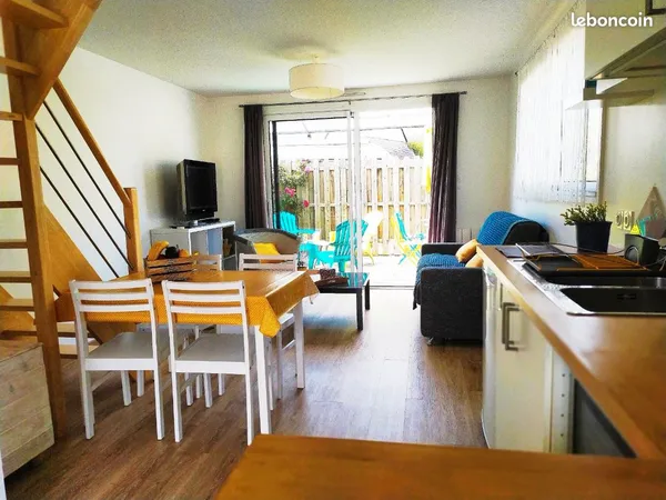 Duplex meublé, 5min campus Tohannic 