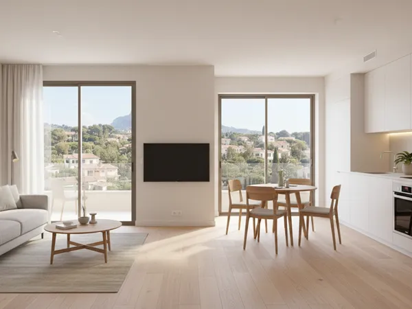 - MAGNIFIQUE T2 AVEC BELLE TERRASSE DANS RESIDENCE AVEC PISCINE 
