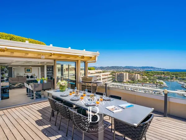 PROCHE CANNES - CANNES MARINA - EXCLUSIF PENTHOUSE VUE MER PANORAMIQUE 
