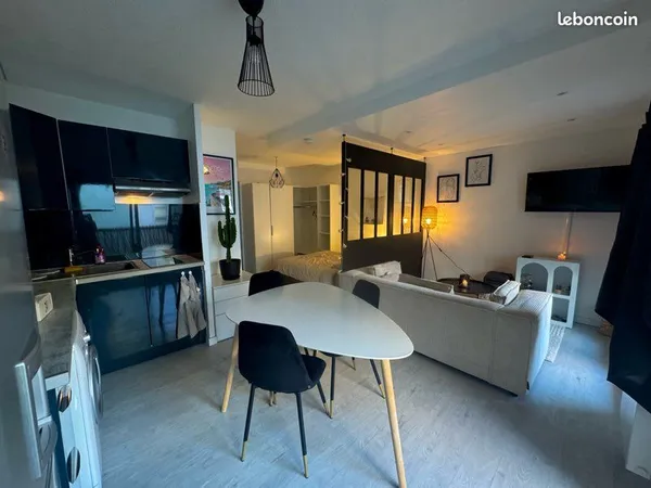 Location studio meublé à l'année 