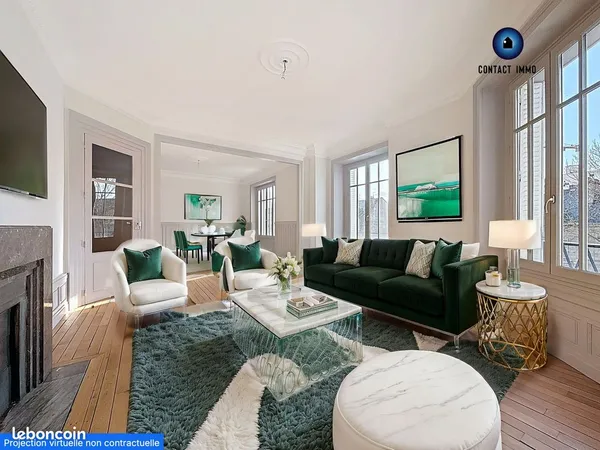 Appartement 5 pièces 100 m² 