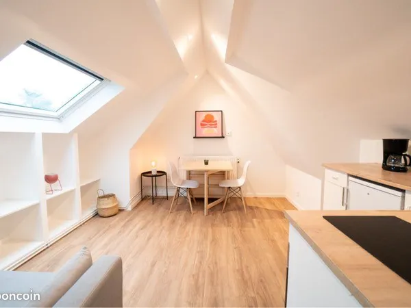 Appartement Meublé 27m2 - Jardin - Proche Gare 